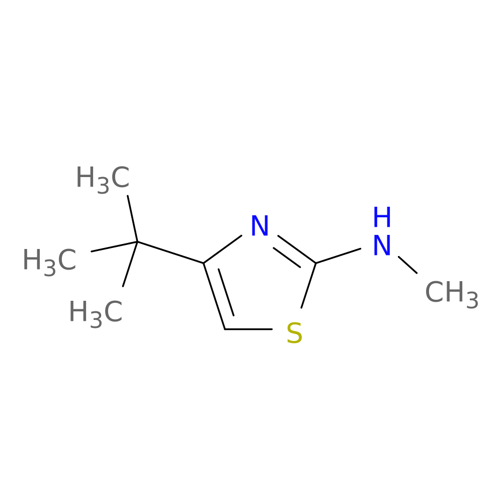 4-t-Butyl-2-(methylamino)thiazole