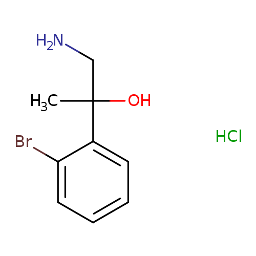 1-Amino-2-(2-bromophenyl)propan-2-ol hydrochloride