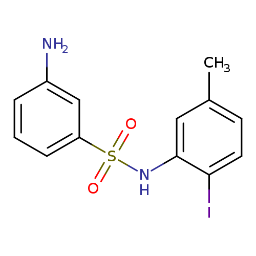 3-amino-N-(2-iodo-5-methylphenyl)benzene-1-sulfonamide