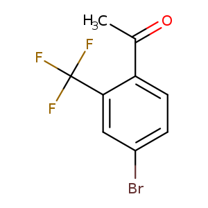 Ethanone, 1-[4-bromo-2-(trifluoromethyl)phenyl]-