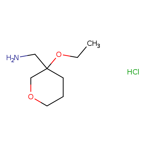 1-(3-ethoxyoxan-3-yl)methanaminehydrochloride