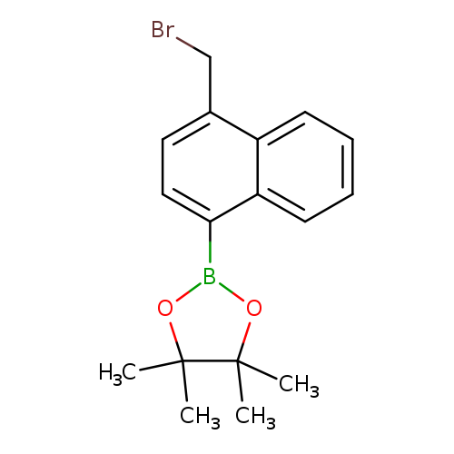2-[4-(Bromomethyl)naphthalen-1-yl]-4,4,5,5-tetramethyl-1,3,2-dioxaborolane