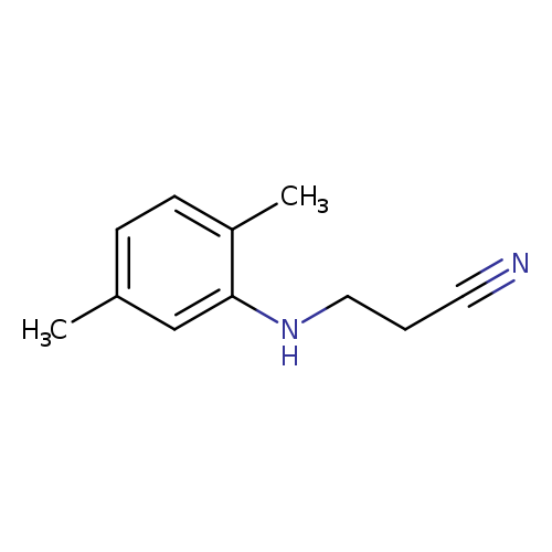 3-((2,5-Dimethylphenyl)amino)propanenitrile