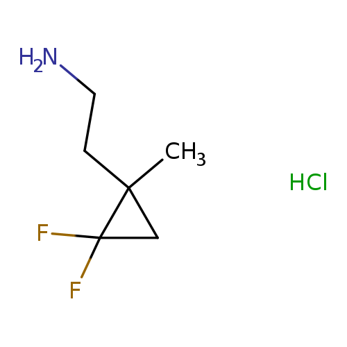 2-(2,2-difluoro-1-methylcyclopropyl)ethan-1-amine hydrochloride