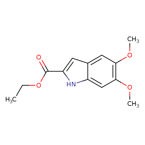 1H-Indole-2-carboxylic acid, 5,6-dimethoxy-, ethyl ester