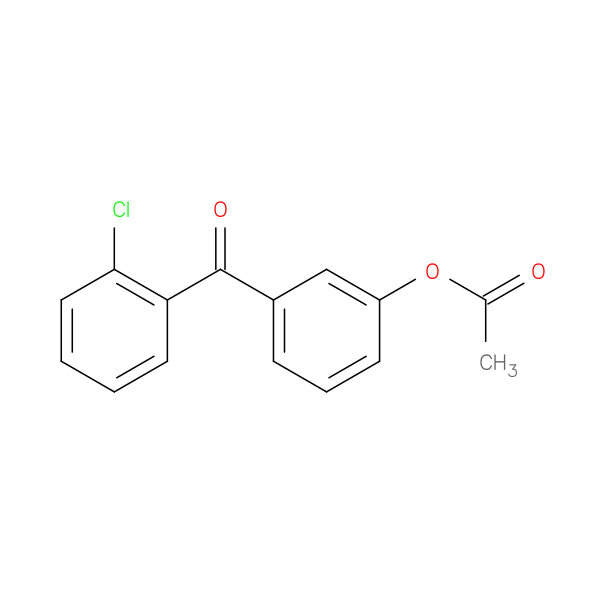 3-Acetoxy-2'-chlorobenzophenone