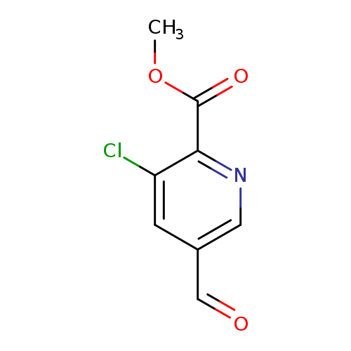 Methyl 3-chloro-5-formylpicolinate