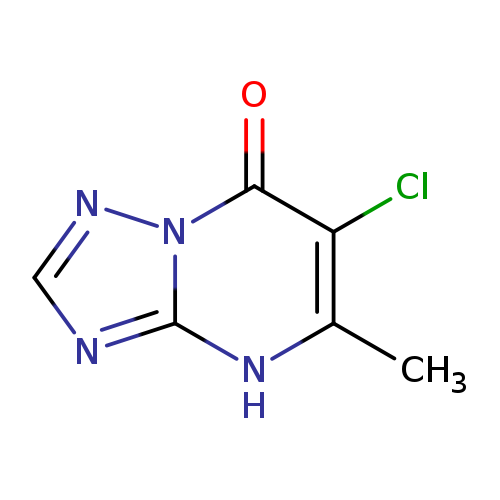 6-Chloro-5-methyl[1,2,4]triazolo[1,5-a]pyrimidin-7(4h)-one