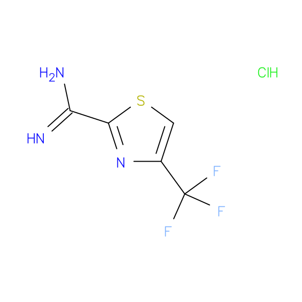 4-(Trifluoromethyl)Thiazole-2-Carboximidamide Hydrochloride