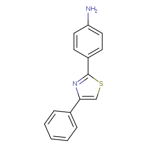 4-(4-phenyl-1,3-thiazol-2-yl)aniline