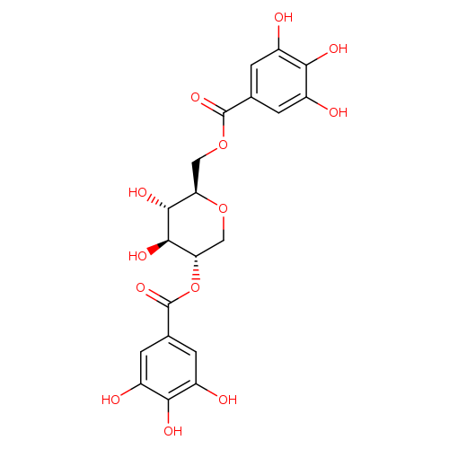 D-Glucitol, 1,5-anhydro-, 2,6-bis(3,4,5-trihydroxybenzoate)