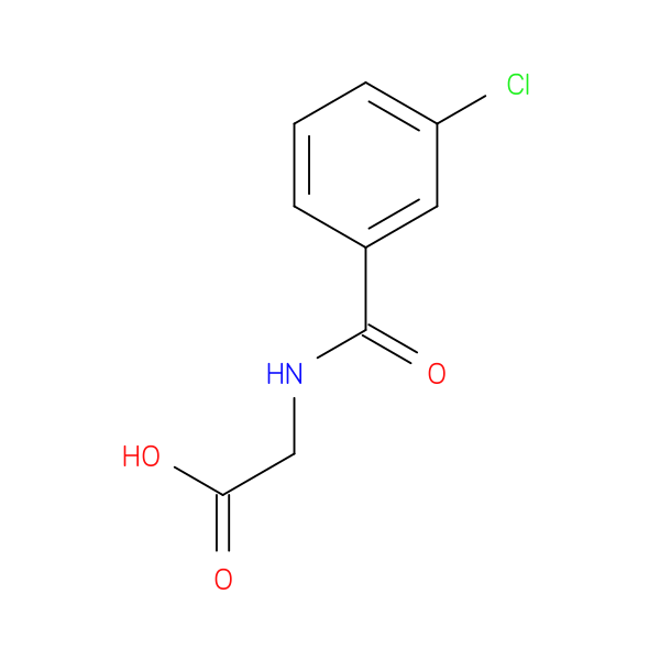 N-(3-Chlorobenzoyl)glycine