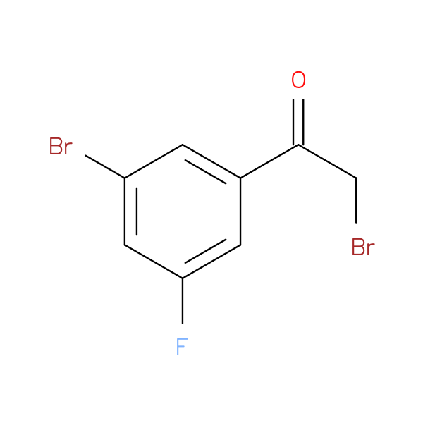 Ethanone, 2-bromo-1-(3-bromo-5-fluorophenyl)-