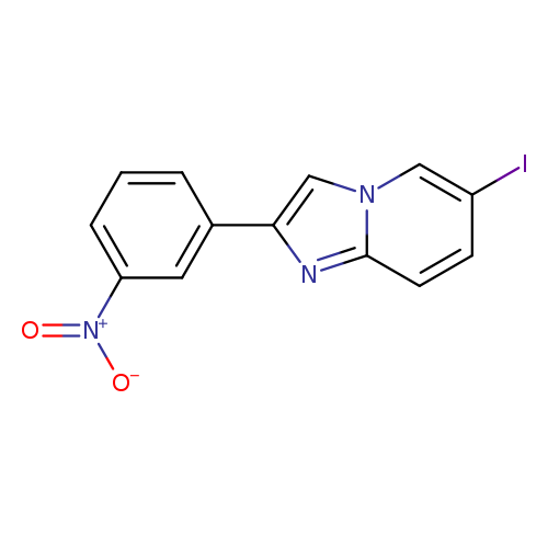 6-iodo-2-(3-nitrophenyl)imidazo[1,2-a]pyridine