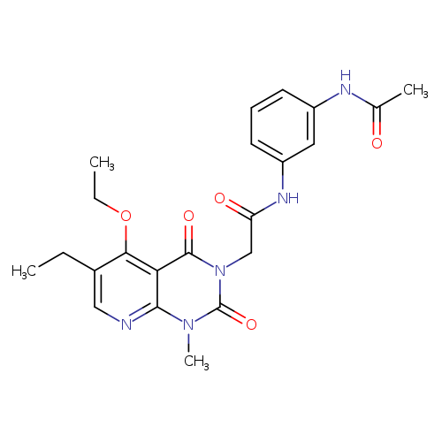 N-(3-acetamidophenyl)-2-{5-ethoxy-6-ethyl-1-methyl-2,4-dioxo-1H,2H,3H,4H-pyrido[2,3-d]pyrimidin-3-yl}acetamide