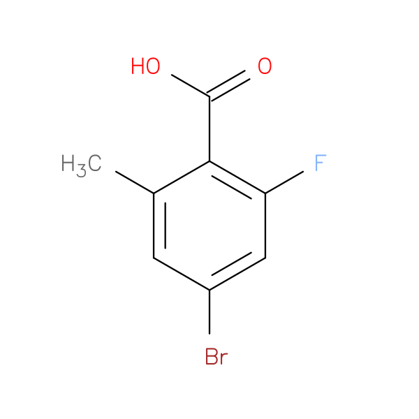 4-Bromo-2-fluoro-6-methylbenzoic acid