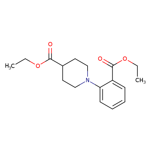 Ethyl 1-(2-(ethoxycarbonyl)phenyl)piperidine-4-carboxylate