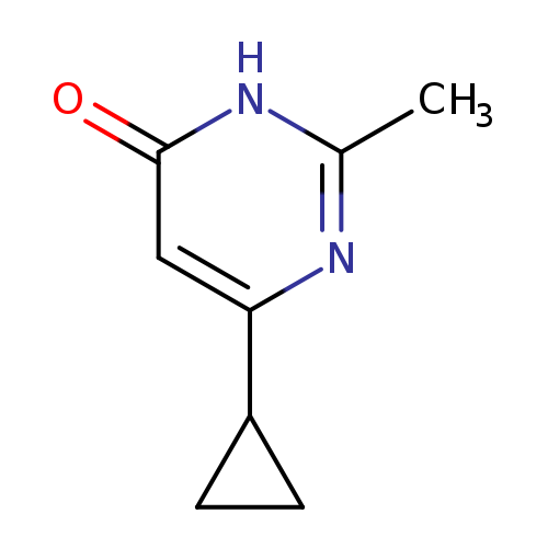 4(1H)-Pyrimidinone, 6-cyclopropyl-2-methyl- (9CI)