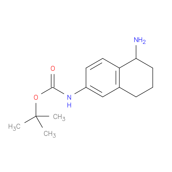 Tert-butyl N-(5-amino-5,6,7,8-tetrahydronaphthalen-2-yl)carbamate