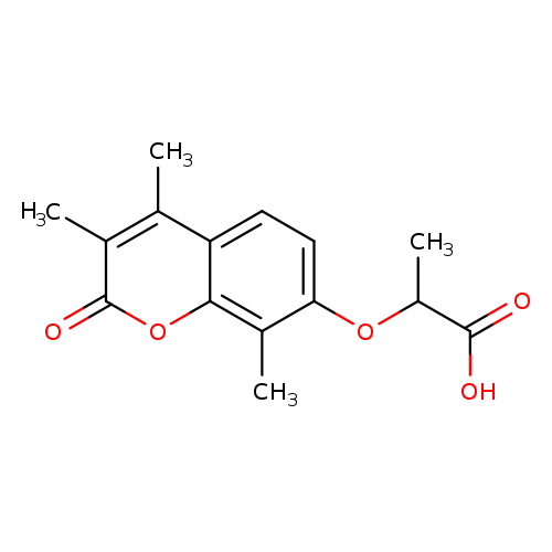 2-[(3,4,8-Trimethyl-2-oxo-2h-chromen-7-yl)oxy]propanoic acid
