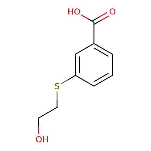 3-[(2-Hydroxyethyl)sulfanyl]benzoic acid