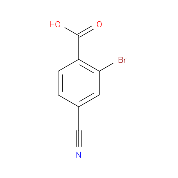 2-Bromo-4-cyanobenzoic acid