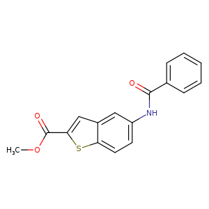 methyl 5-benzamido-1-benzothiophene-2-carboxylate