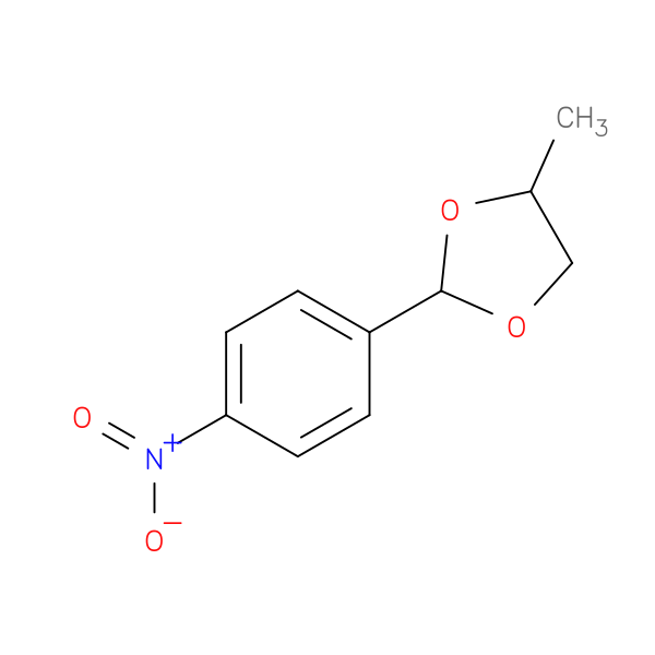 4-methyl-2-(4-nitrophenyl)-1,3-dioxolane
