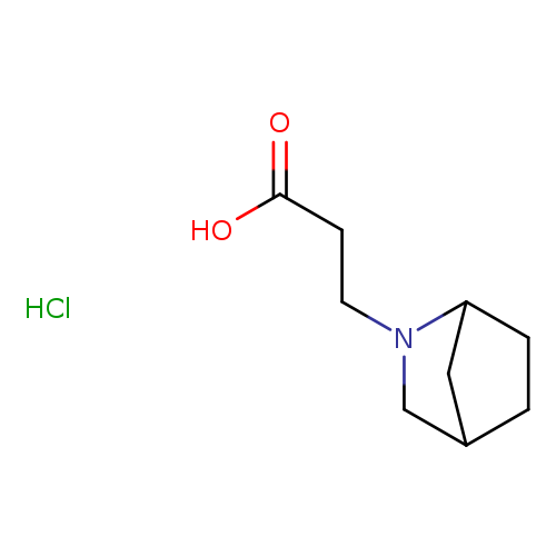 3-(2-Azabicyclo[2.2.1]heptan-2-yl)propanoic acid hydrochloride