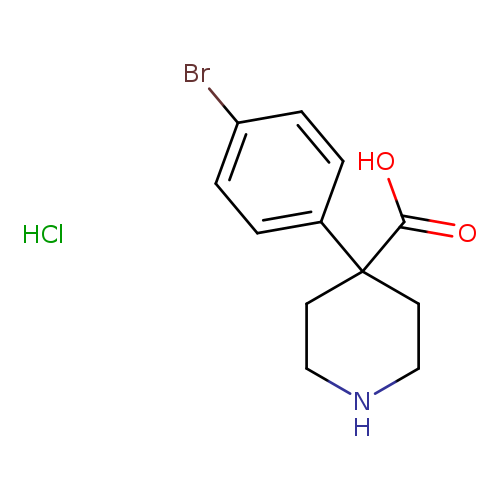 4-(4-BroMophenyl)piperidin-4-carboxylic acid HCl