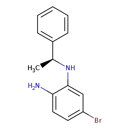 (2-Amino-5-bromophenyl)[(1s)-1-phenylethyl]amine