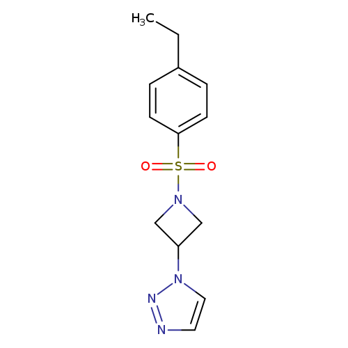 1-[1-(4-ethylbenzenesulfonyl)azetidin-3-yl]-1H-1,2,3-triazole