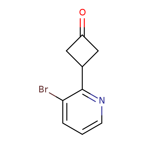 3-(3-bromopyridin-2-yl)cyclobutan-1-one