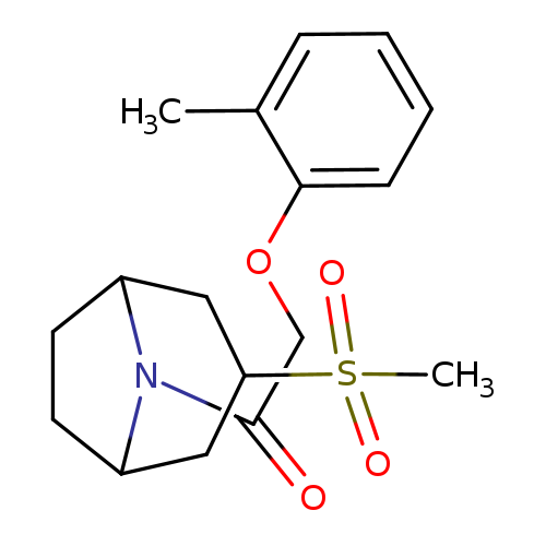 1-{3-methanesulfonyl-8-azabicyclo[3.2.1]octan-8-yl}-2-(2-methylphenoxy)ethan-1-one
