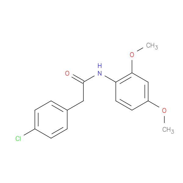 2-(4-chlorophenyl)-N-(2,4-dimethoxyphenyl)acetamide