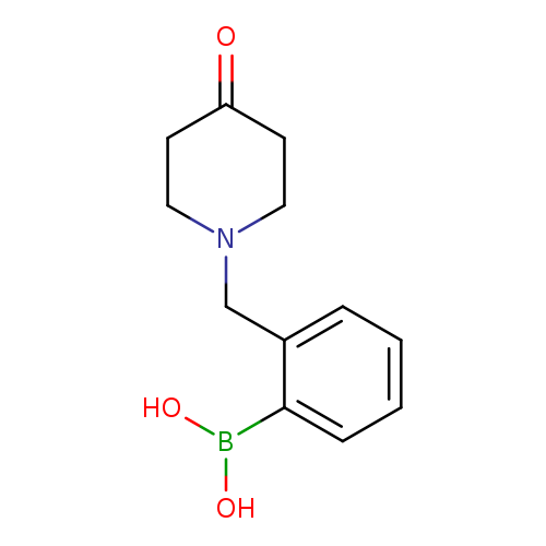 (2-[(4-Oxopiperidin-1-yl)methyl]phenyl)boronic acid