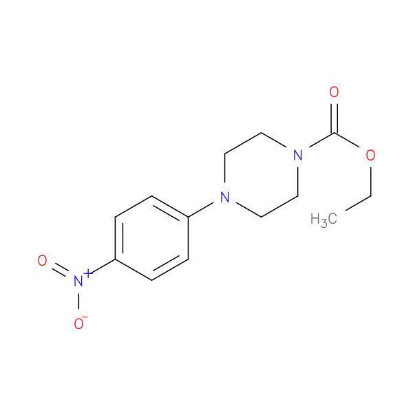1-Piperazinecarboxylic acid, 4-(4-nitrophenyl)-, ethyl ester