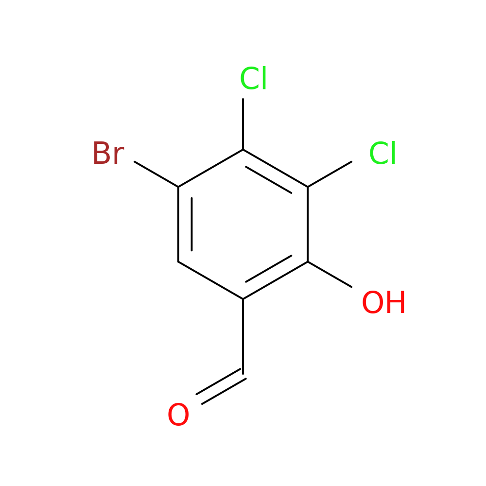 5-BRomo-3,4-dichloro-2-hydroxybenzaldehyde