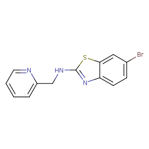 6-Bromo-n-(pyridin-2-ylmethyl)benzo[d]thiazol-2-amine