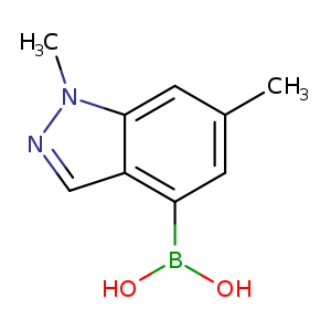 1,6-Dimethyl-1h-indazole-4-boronic acid