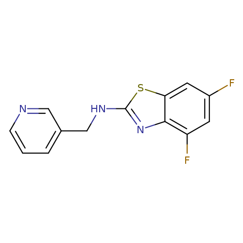 4,6-Difluoro-N-(pyridin-3-ylmethyl)-1,3-benzothiazol-2-amine