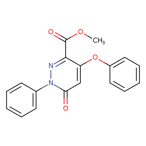 Methyl 6-oxo-4-phenoxy-1-phenyl-1,6-dihydropyridazine-3-carboxylate