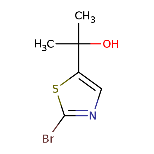 2-(2-bromo-1,3-thiazol-5-yl)propan-2-ol