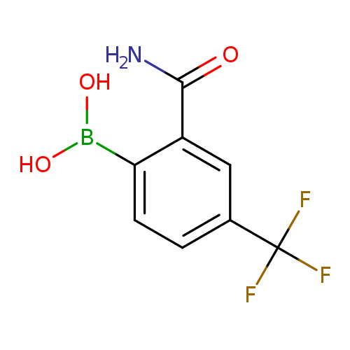 2-Carbamoyl-4-(trifluoromethyl)phenylboronic acid