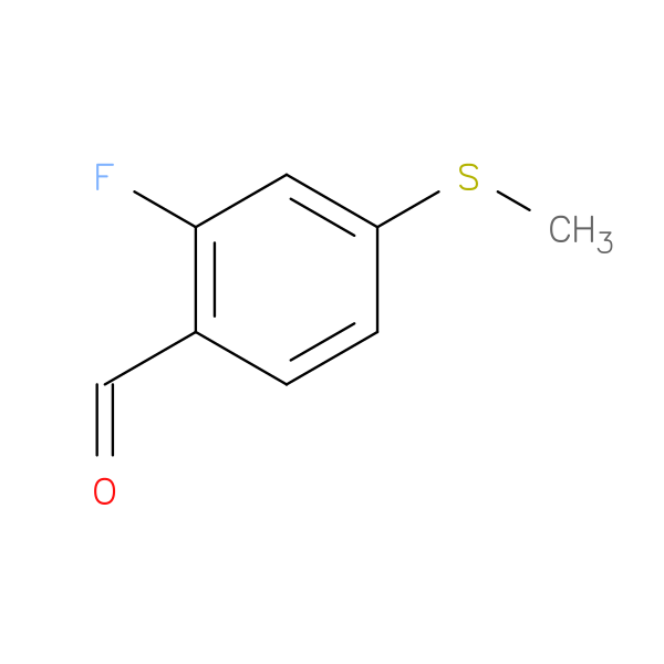 2-fluoro-4-(methylsulfanyl)benzaldehyde