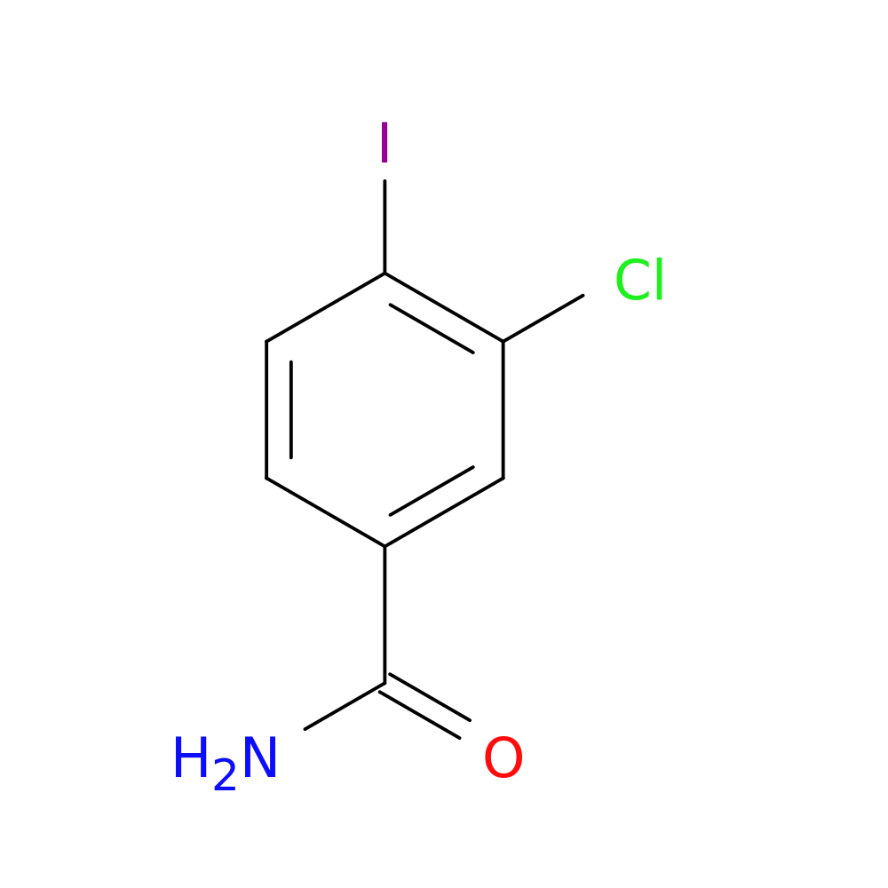 3-chloro-4-iodobenzamide