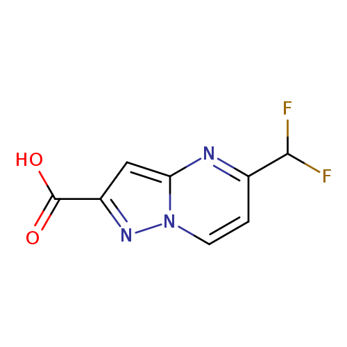 5-(difluoromethyl)pyrazolo[1,5-a]pyrimidine-2-carboxylic acid