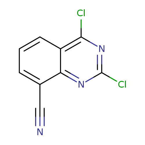 8-Quinazolinecarbonitrile, 2,4-dichloro-