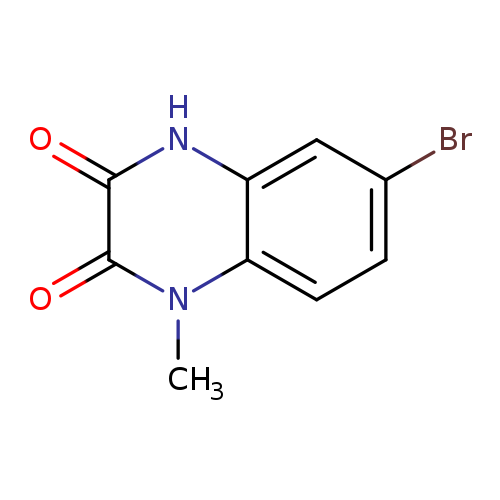 2,3-Quinoxalinedione, 6-bromo-1,4-dihydro-1-methyl-