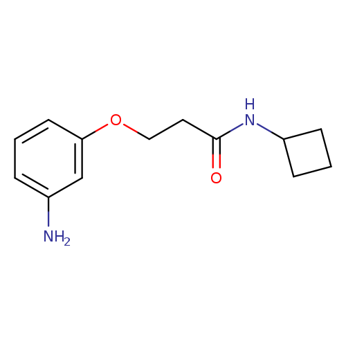 3-(3-Aminophenoxy)-n-cyclobutylpropanamide